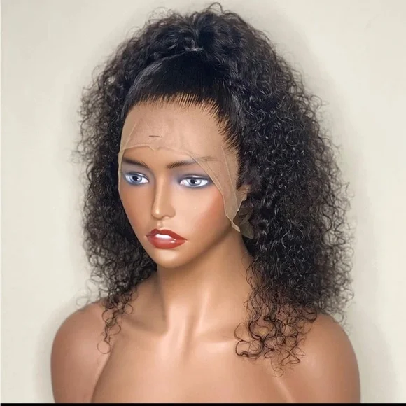 Water Wave Lace Front Wigs Human Hair Pre Plucked Baby Hair HD Brazilian